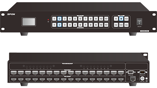 16進(jìn)16出無縫HDMI矩陣