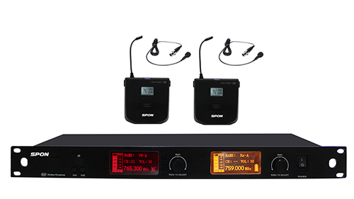 一拖二無(wú)線(xiàn)領(lǐng)夾話(huà)筒